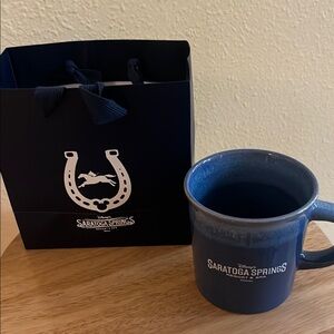 Disney Saratoga Springs Blue Mug